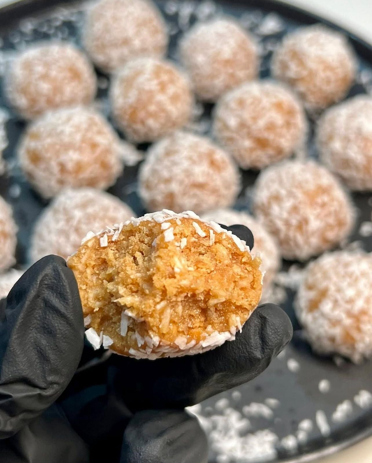 Small Box Caramel Coconut Balls - 10Pc